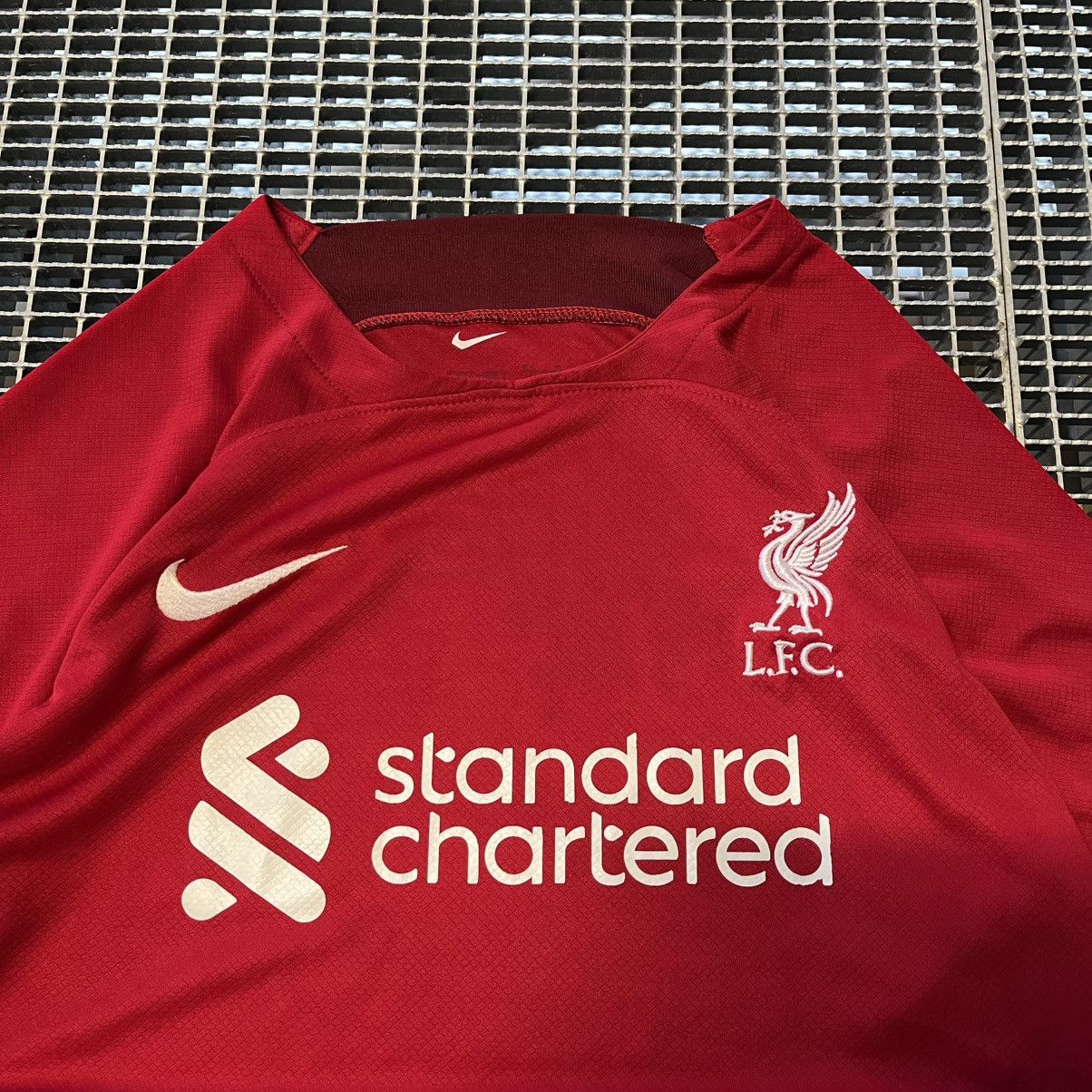 Nike Nike Liverpool Soccer Jersey Football Tee T-shirt Bloke Core Size US S / EU 44-46 / 1 - 6 Thumbnail