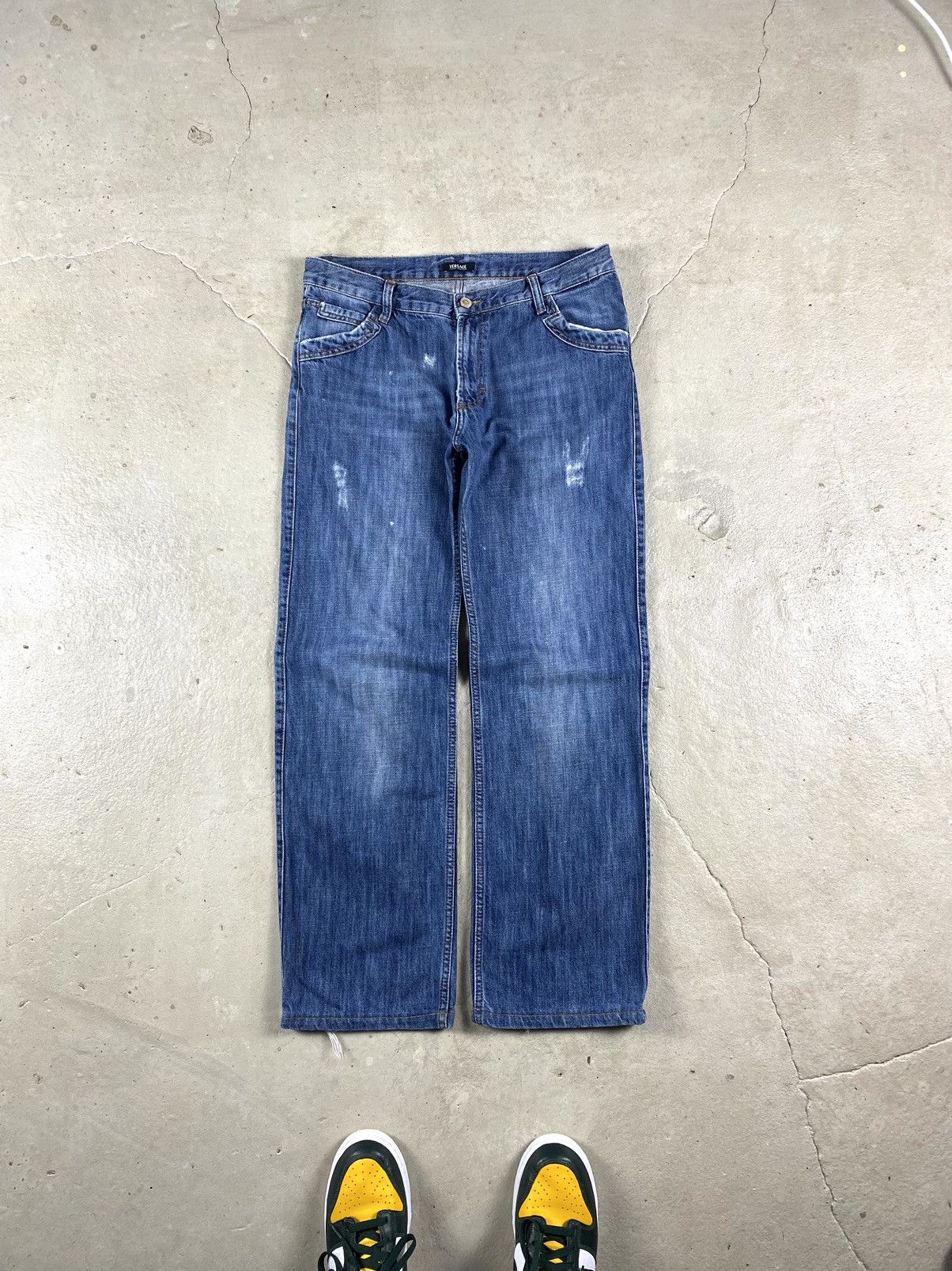 Versace Y2K Vintage Archive Versace Jeans Denim Pants Hype Size US 34 / EU 50 - 2 Thumbnail