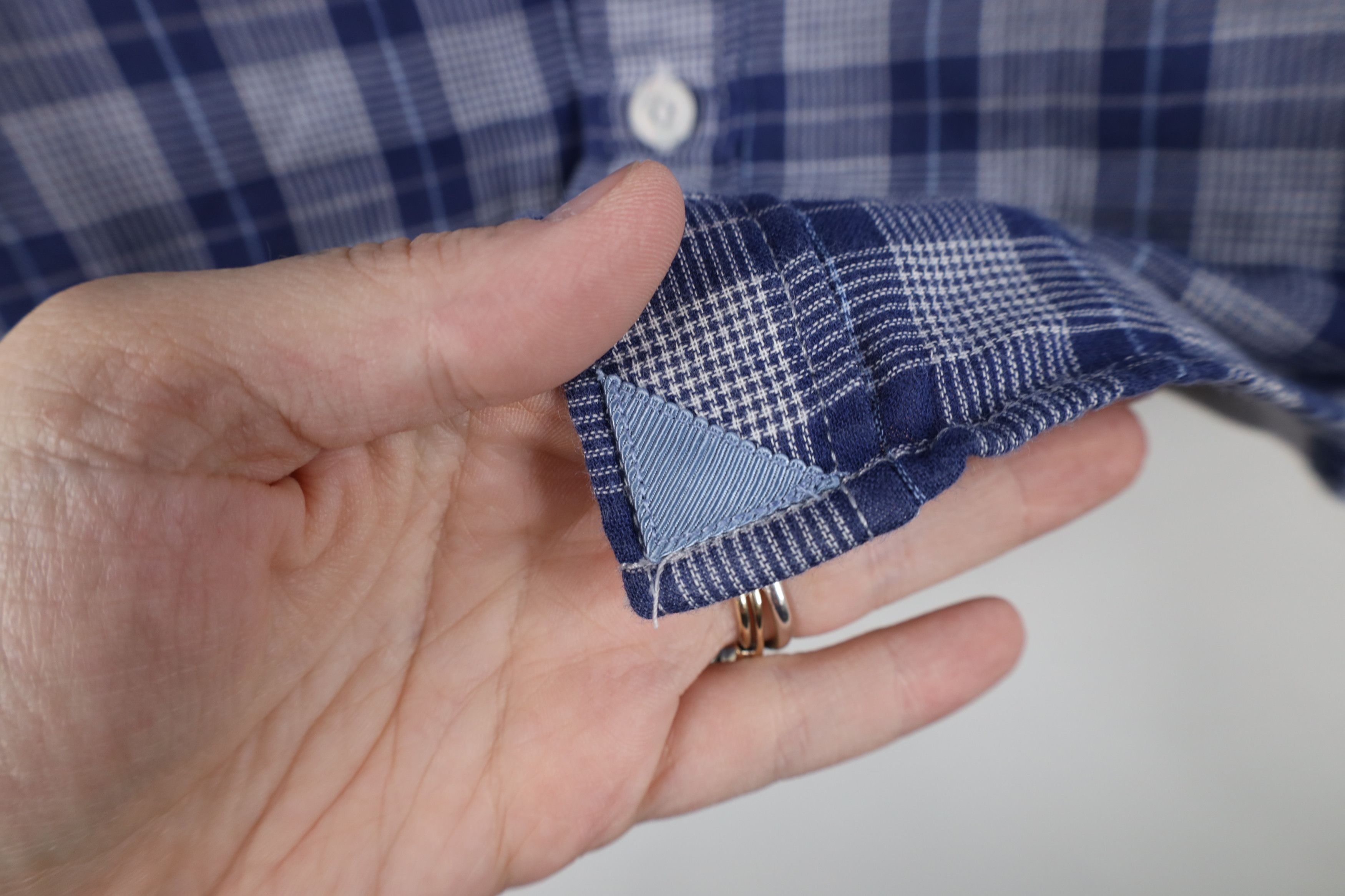 UNTUCKit Untuckit Flannel Short Sleeve Collared Button Shirt Plaid Size US S / EU 44-46 / 1 - 4 Thumbnail