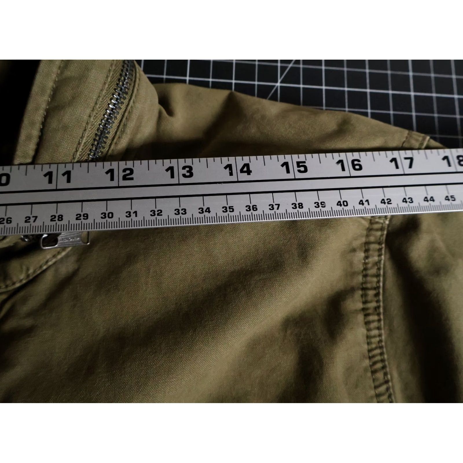 Lucky Brand Lucky Brand Military Field Jacket Mens Large Green Full Zip M-65 Regular Size US L / EU 52-54 / 3 - 7 Thumbnail