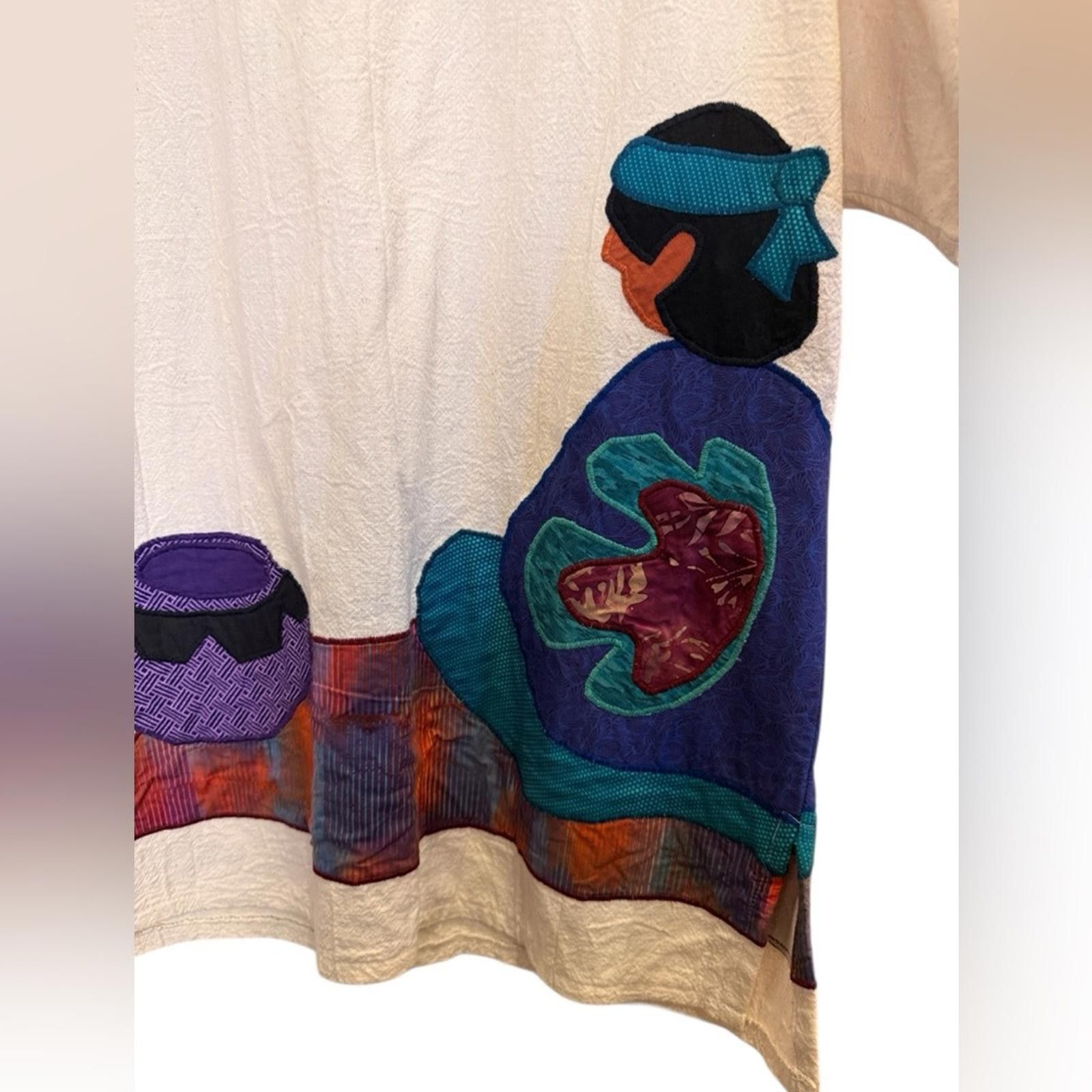 Other Alfredo's Wife Vintage Art to Wear NA Inspired Tunic sz S Size S / US 4 / IT 40 - 6 Thumbnail