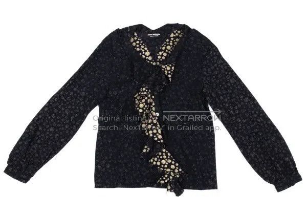 Junya Watanabe Junya Watanabe Medium size Dark vintage patterned top Size XS / US 0-2 / IT 36-38 - 2 Thumbnail