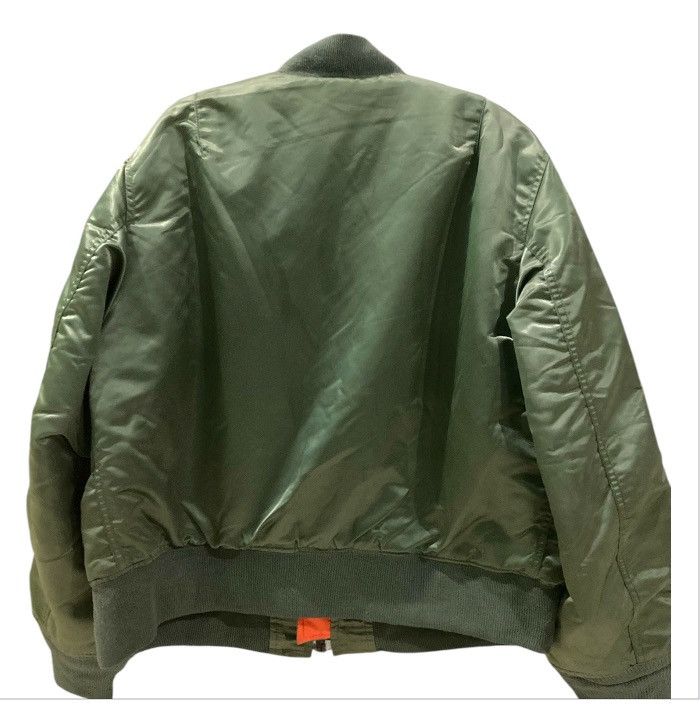 Marithe + Francois Girbaud Corinth MFG MA-1 Vintage Flight Reversible Bomber Jacket Size US L / EU 52-54 / 3 - 2 Thumbnail
