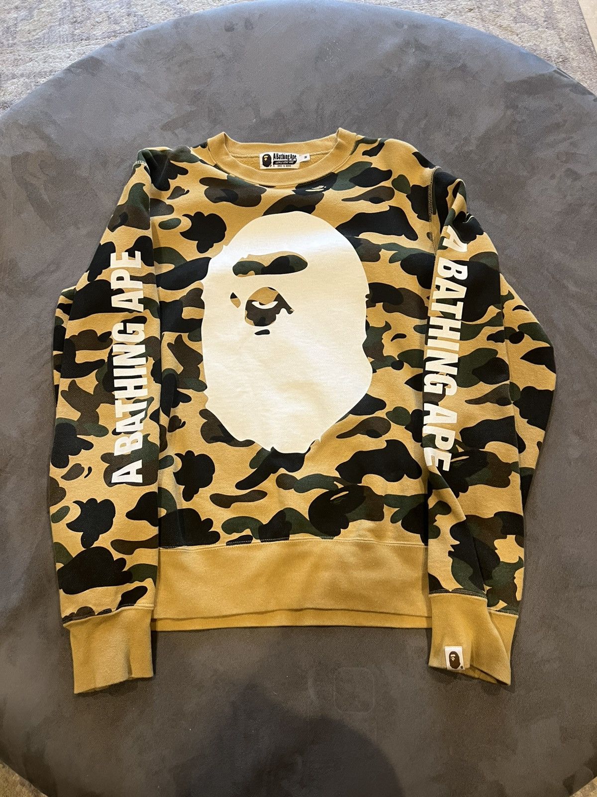 Bape Bape camo crewneck sweatshirt Size US M / EU 48-50 / 2 - 1 Thumbnail