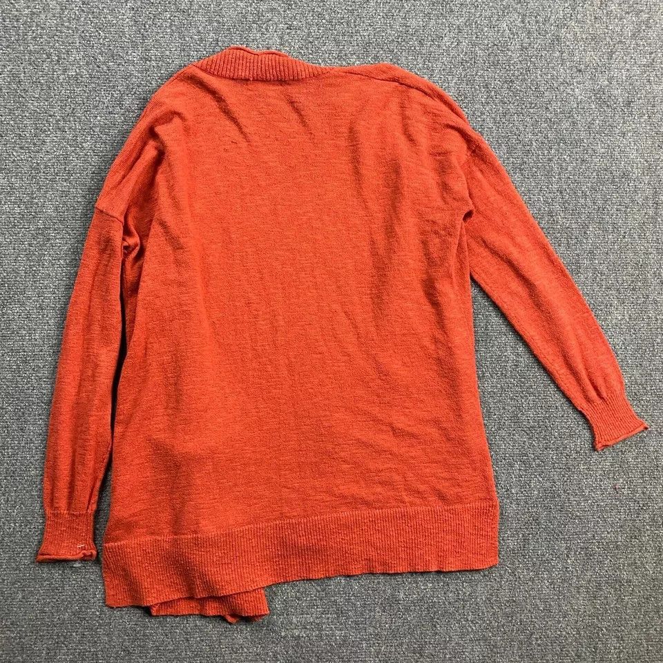 Madewell Madewell Cardigan Women's Small Orange Knit Casual S Size S / US 4 / IT 40 - 6 Thumbnail