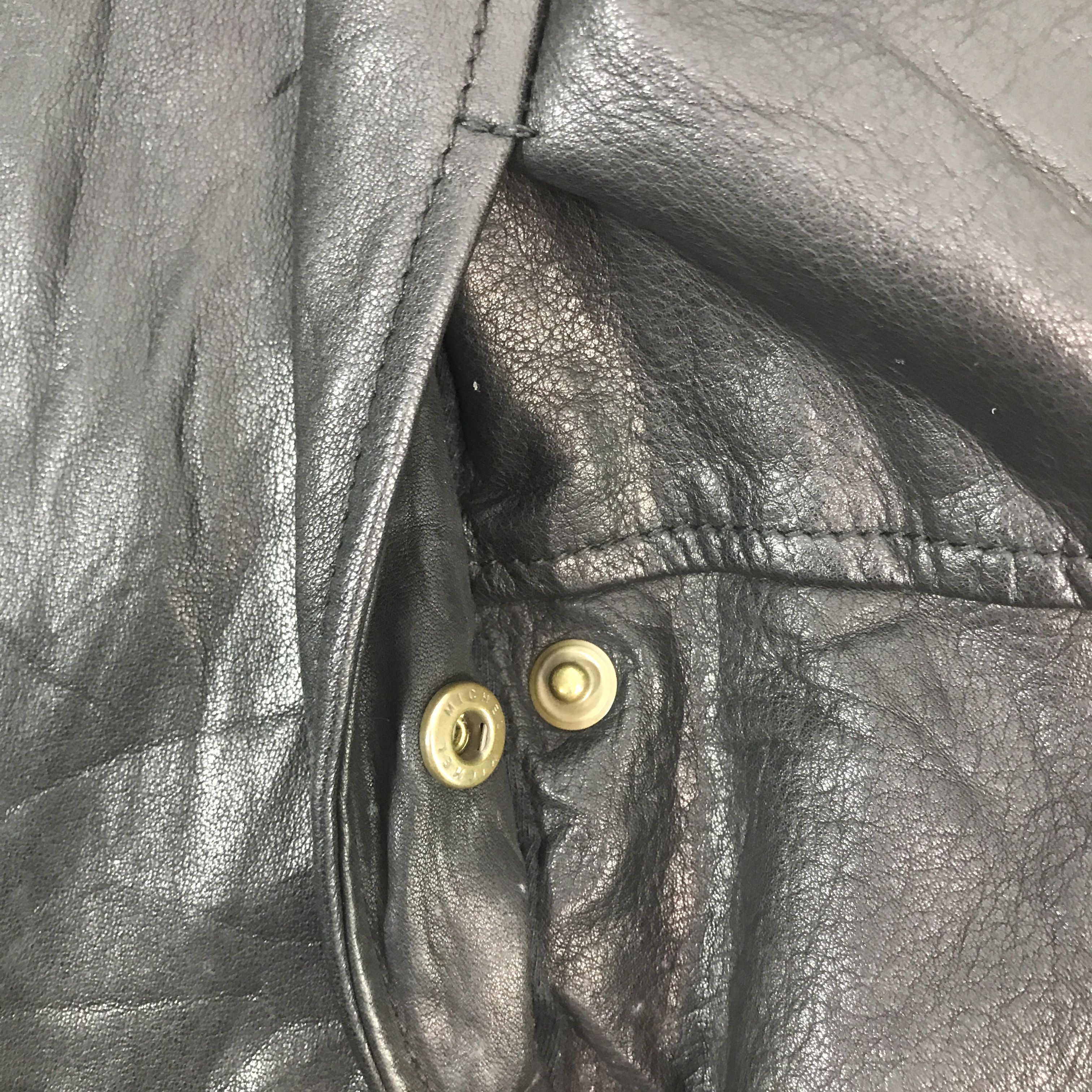 Japanese Brand Vintage Leather Japanese Brand punk Jacket K69B4 Size US M / EU 48-50 / 2 - 10 Thumbnail