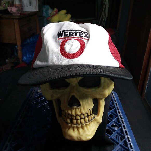 Vintage Vintage Webtex Snap Trucker Hat Cap Size ONE SIZE - 1 Thumbnail