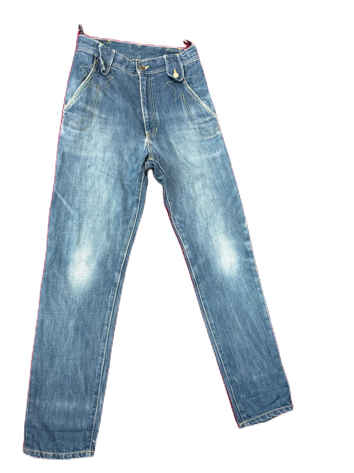 mercibeaucoup RARE Japanese Brand Long Rise Design Star Mercibeaucoup Size US 28 / EU 44 - 2 Thumbnail