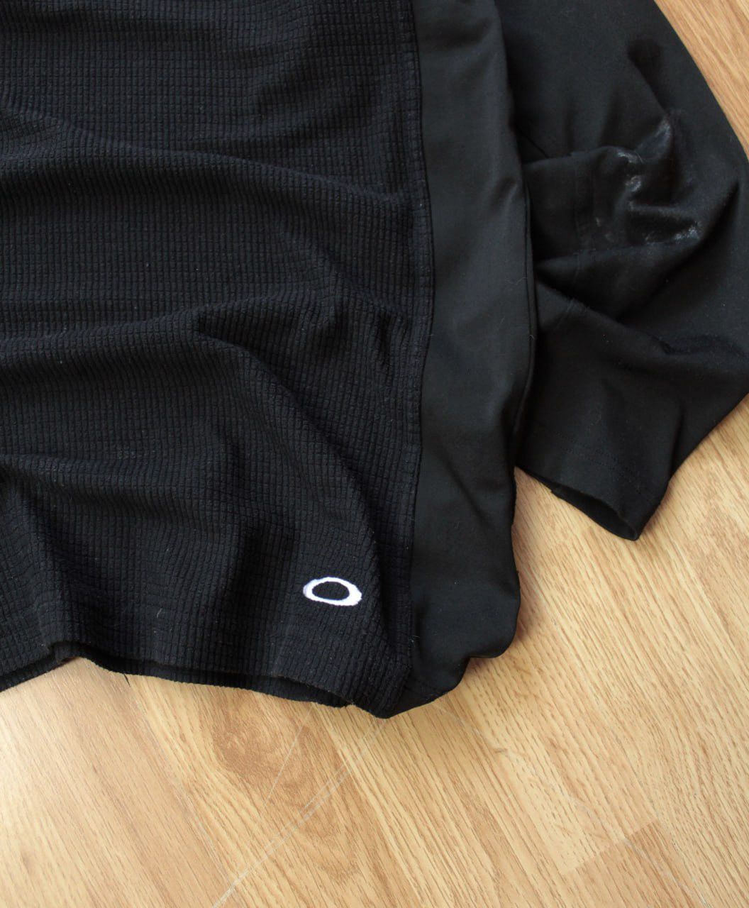 Vintage 🔥 Vintage Oakley Total Black FLEECE Jacket Gorpcore Y2K Size US M / EU 48-50 / 2 - 2 Thumbnail