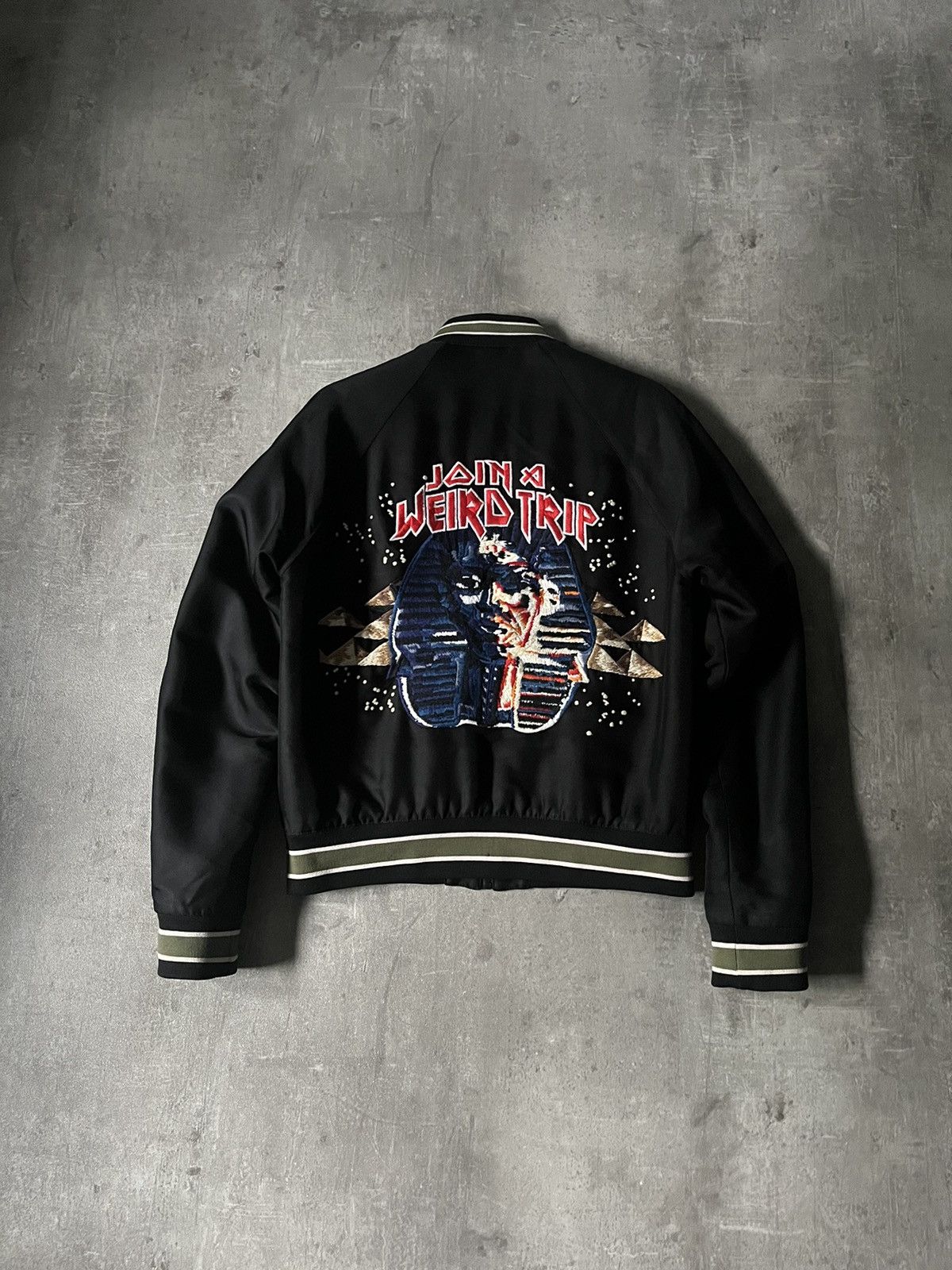 Balenciaga Balenciaga Join A Weird Trip Bomber jacket black | Grailed