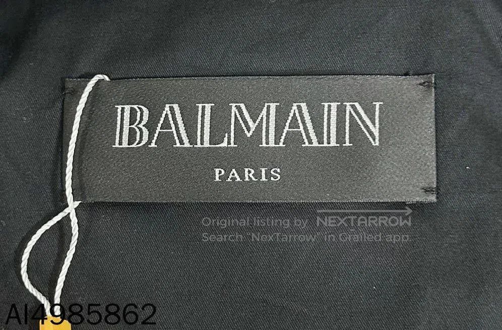 Balmain Balmain Tinfoil Patchwork Baseball Jacket. Size US M / EU 48-50 / 2 - 5 Thumbnail