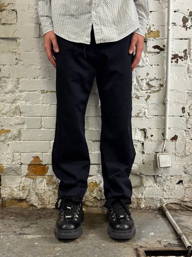 Dolce & Gabbana 2000s Dolce & Gabbana Black Classy Striped Pants Size US 32 / EU 48 - 1 Thumbnail