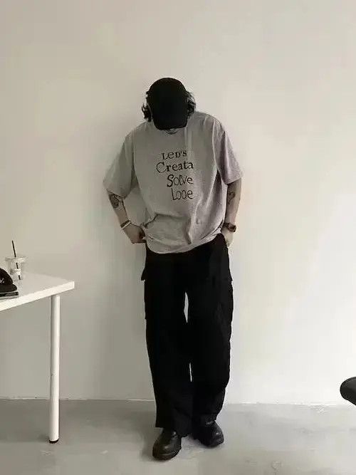 Other Black Cargo Sweatpants Size US 34 / EU 50 - 1 Thumbnail