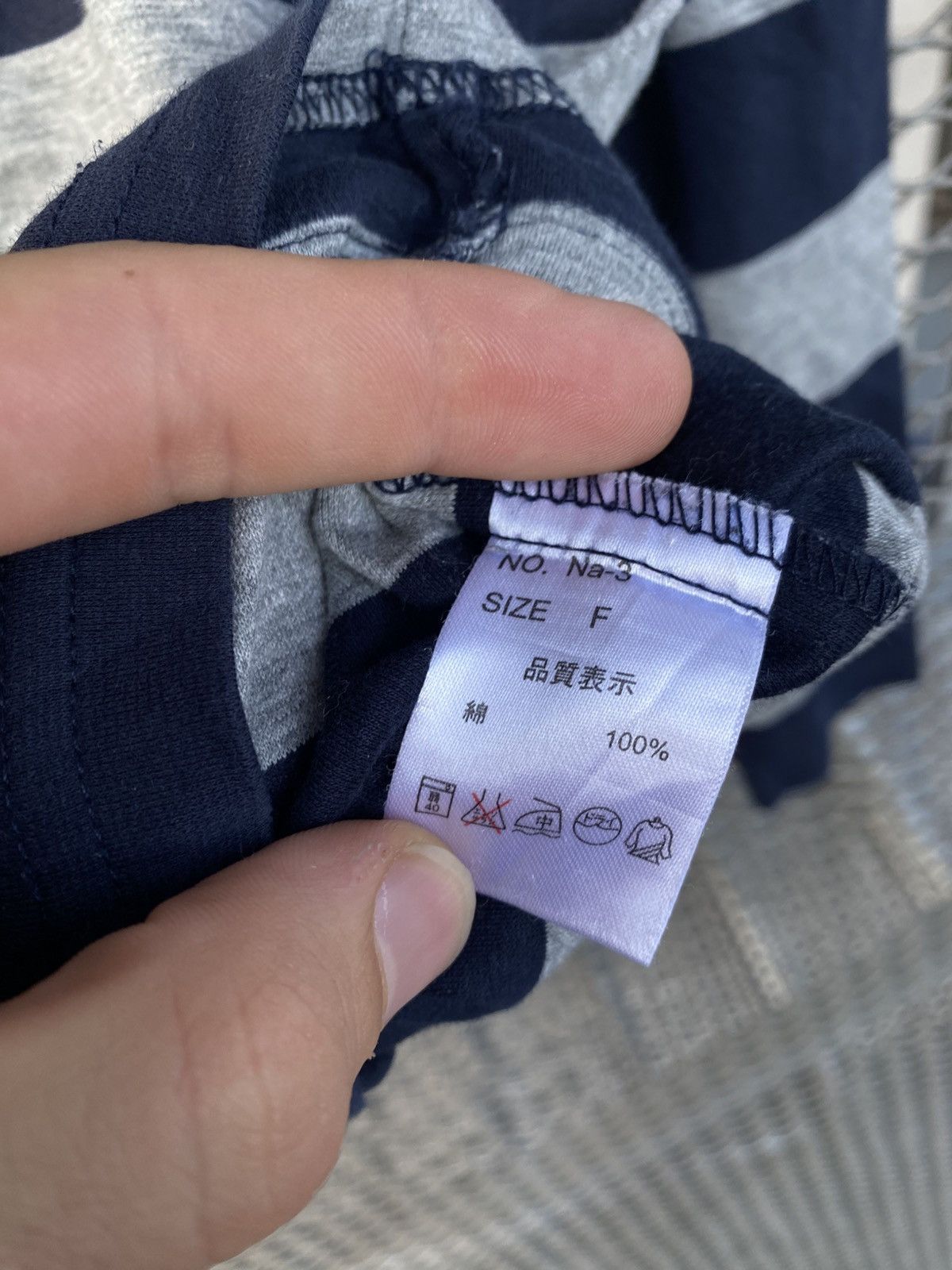 Nano Universe Stripe Y2K Longsleeve