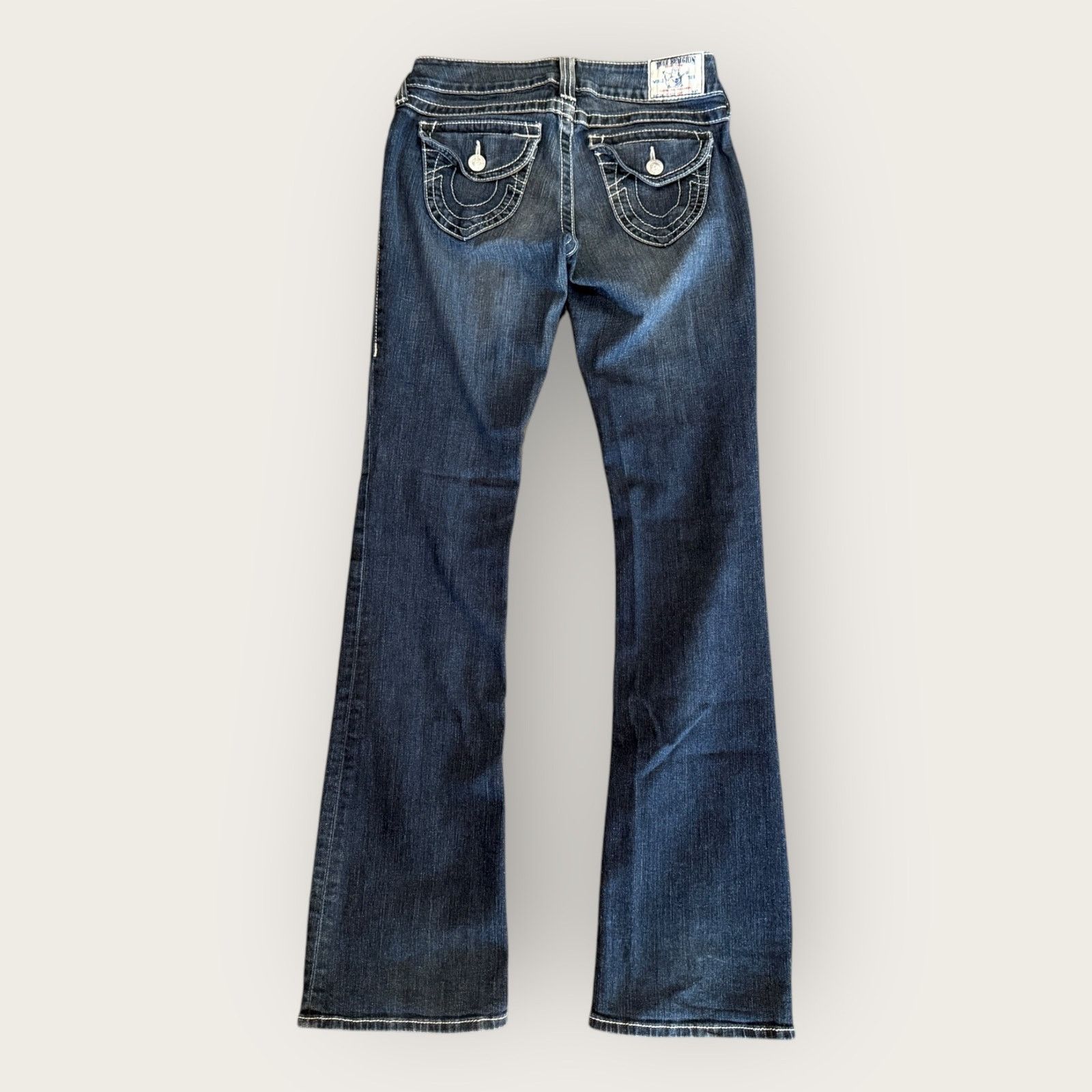 True Religion True Religion High Rise Boot Jeans Size 28" / US 6 / IT 42 - 2 Thumbnail