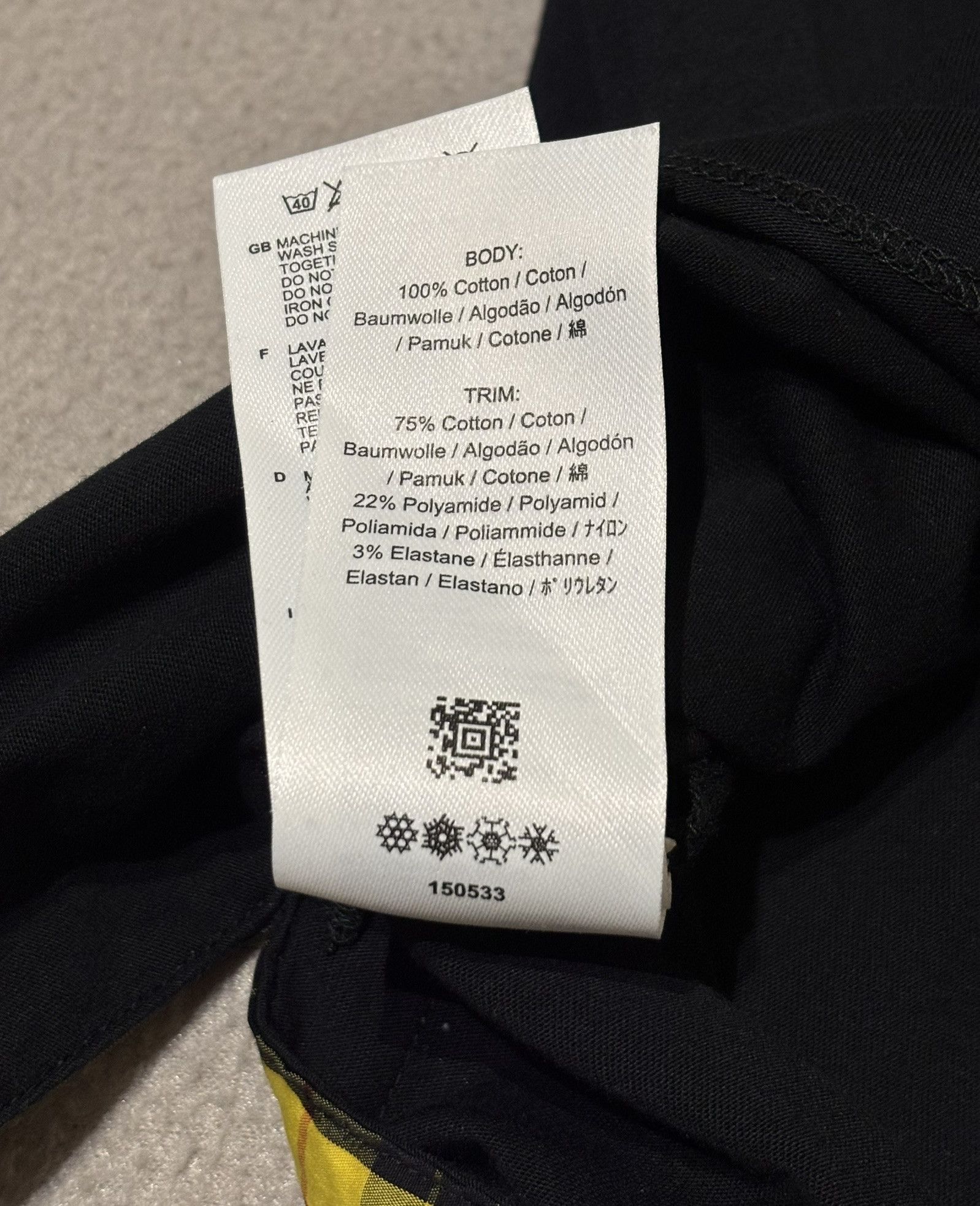 Fred Perry Fred Perry Black Yellow Check T-Shirt size 42 Size M / US 6-8 / IT 42-44 - 15 Thumbnail