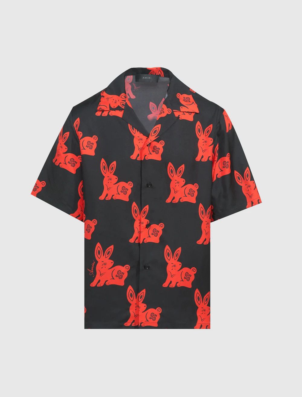Amiri o1y0525 Patterned Shirt in Red/Black Size US L / EU 52-54 / 3 - 1 Thumbnail