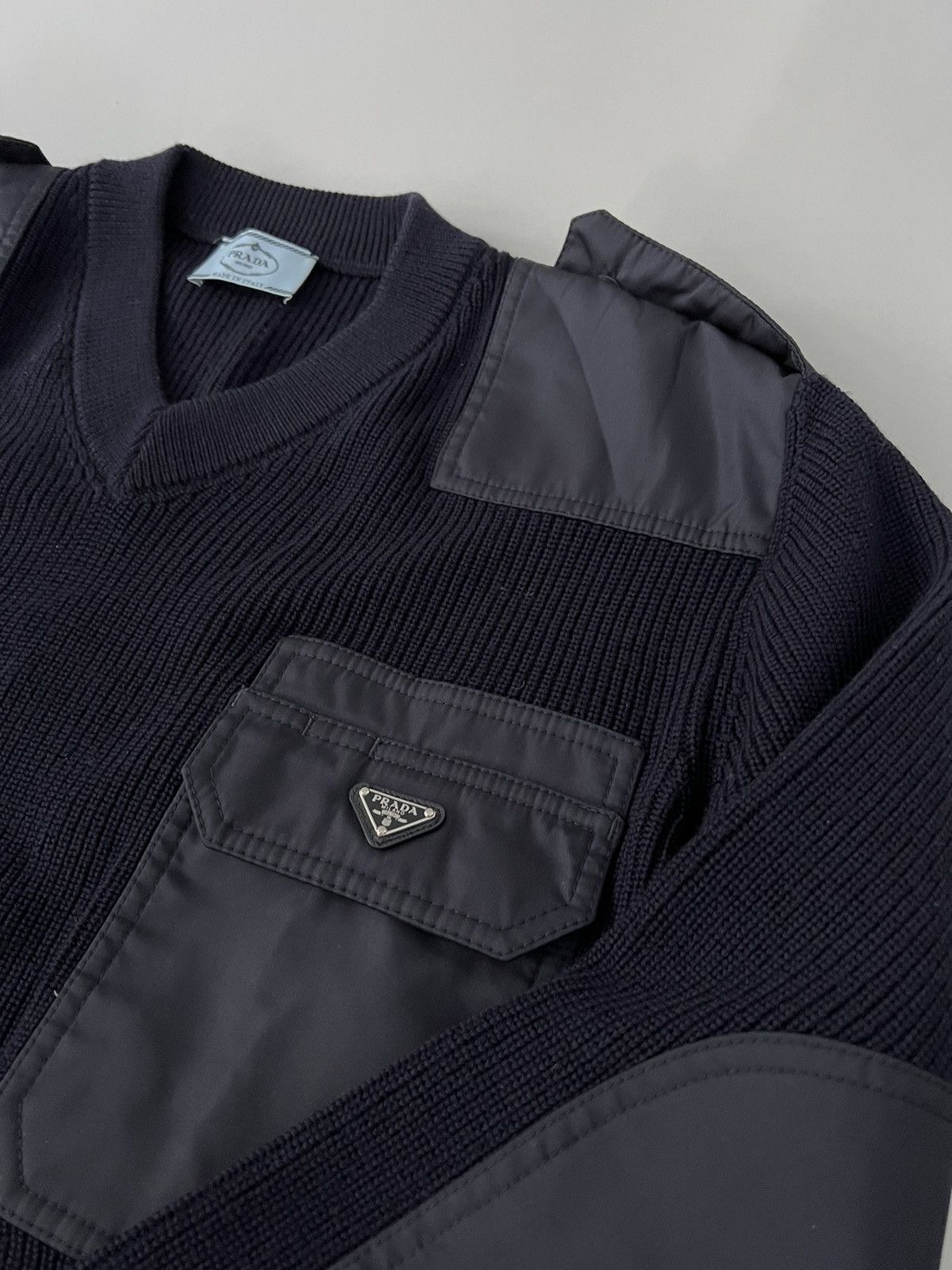 Prada Prada Military Sweater Size US S / EU 44-46 / 1 - 5 Thumbnail