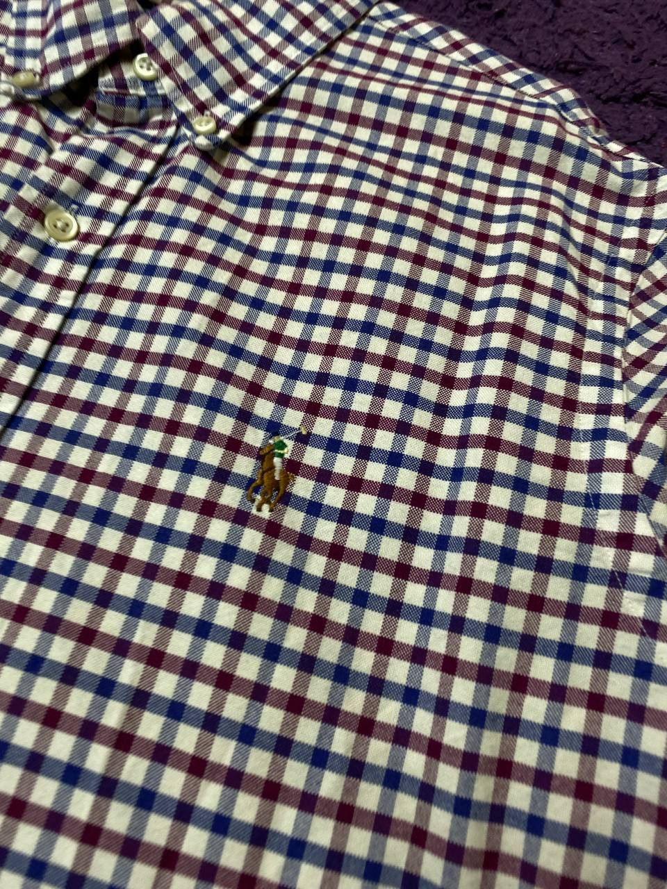Ralph Lauren Vintage Shirt Print Logo Polo Ralph Lauren Size US M / EU 48-50 / 2 - 5 Thumbnail