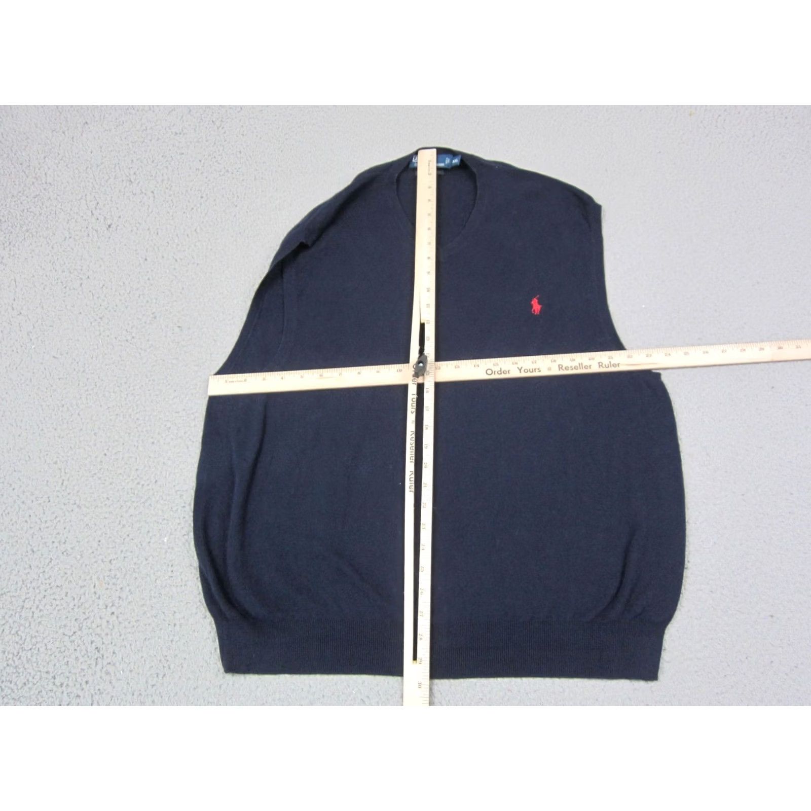 Polo Ralph Lauren Vintage Polo Ralph Lauren Vest Mens 2XL Blue Knit V Neck Golf 90s Size US XXL / EU 58 / 5 - 5 Thumbnail