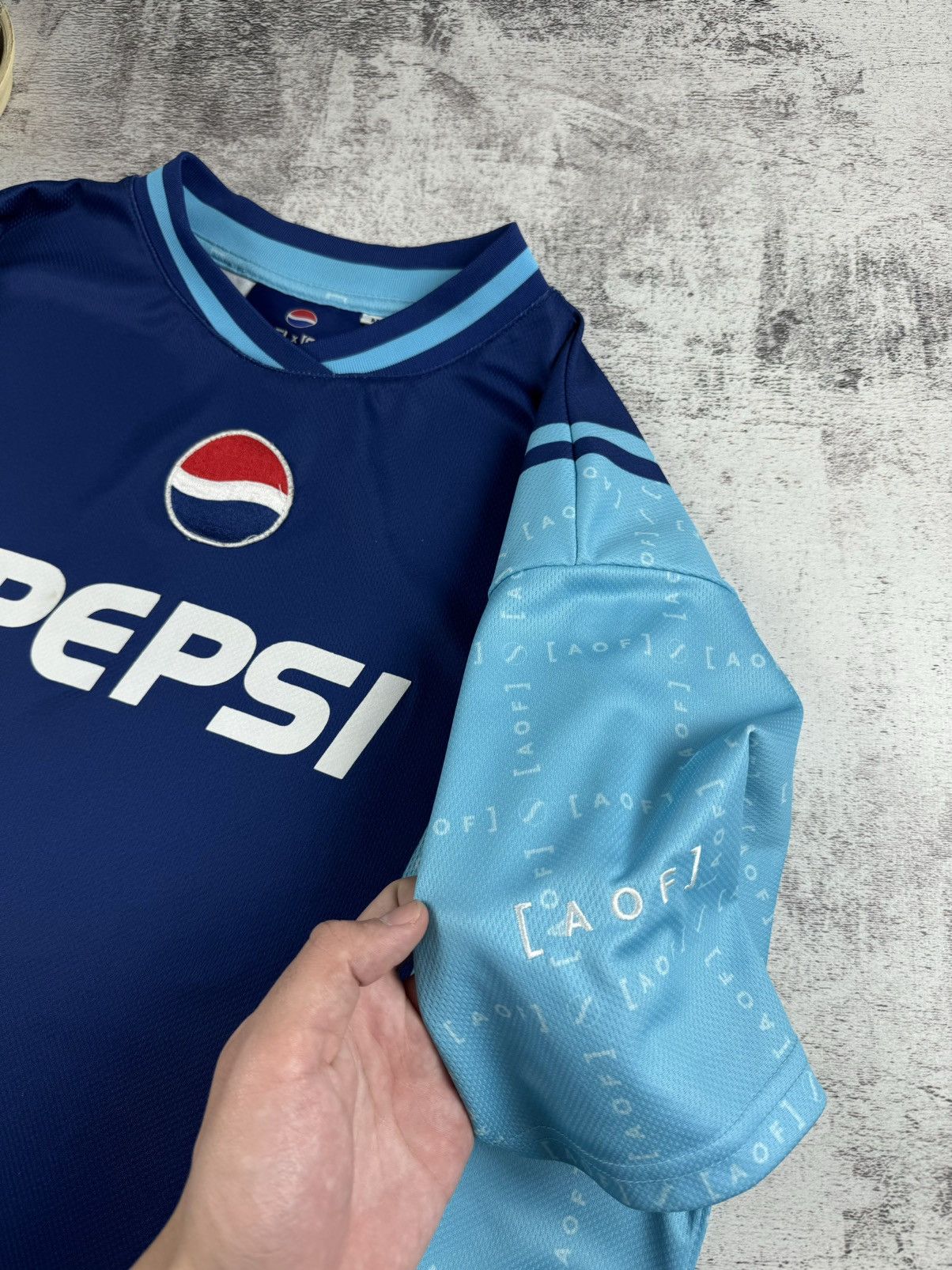 Pepsi RARE Pepsi X AOF Art Of Football 90S Jersey Y2K T Shirt Tee Size US M / EU 48-50 / 2 - 13 Thumbnail