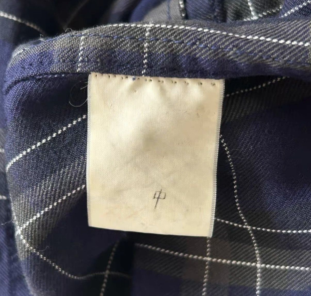 Yohji Yamamoto Yohji Yamamoto 90s Blue-Green Plaid Jacket K4 Size US M / EU 48-50 / 2 - 8 Thumbnail