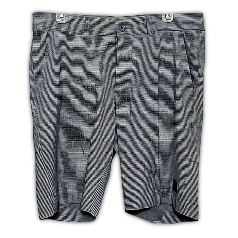 Other Vintage 1946 Shorts Striped Flat Front Golf Utility Gray 33 Size US 33 - 1 Thumbnail