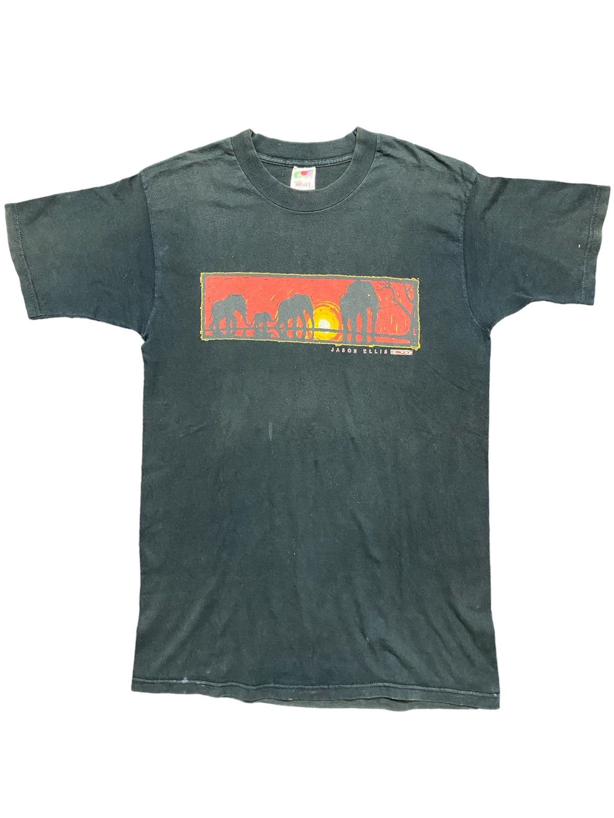 Fruit Of The Loom × Powell Peralta × Vintage Rare powell peralta jason ellise art printed fotl tshirts Size US M / EU 48-50 / 2 - 1 Thumbnail