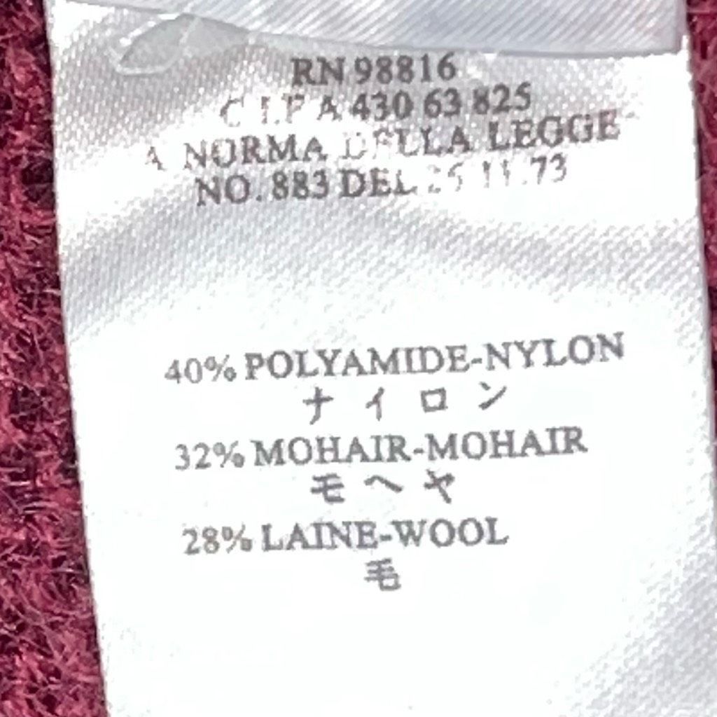 Cotelac Mohair Blend V-Neck Sweater