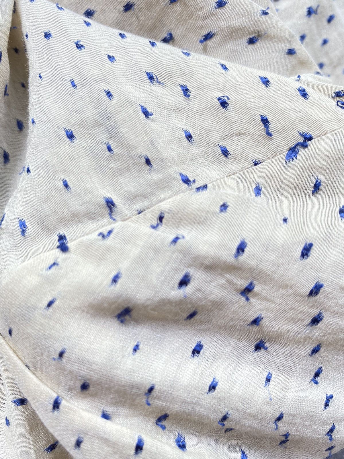Vivienne Westwood Curve Button Center Line Dots Shirt