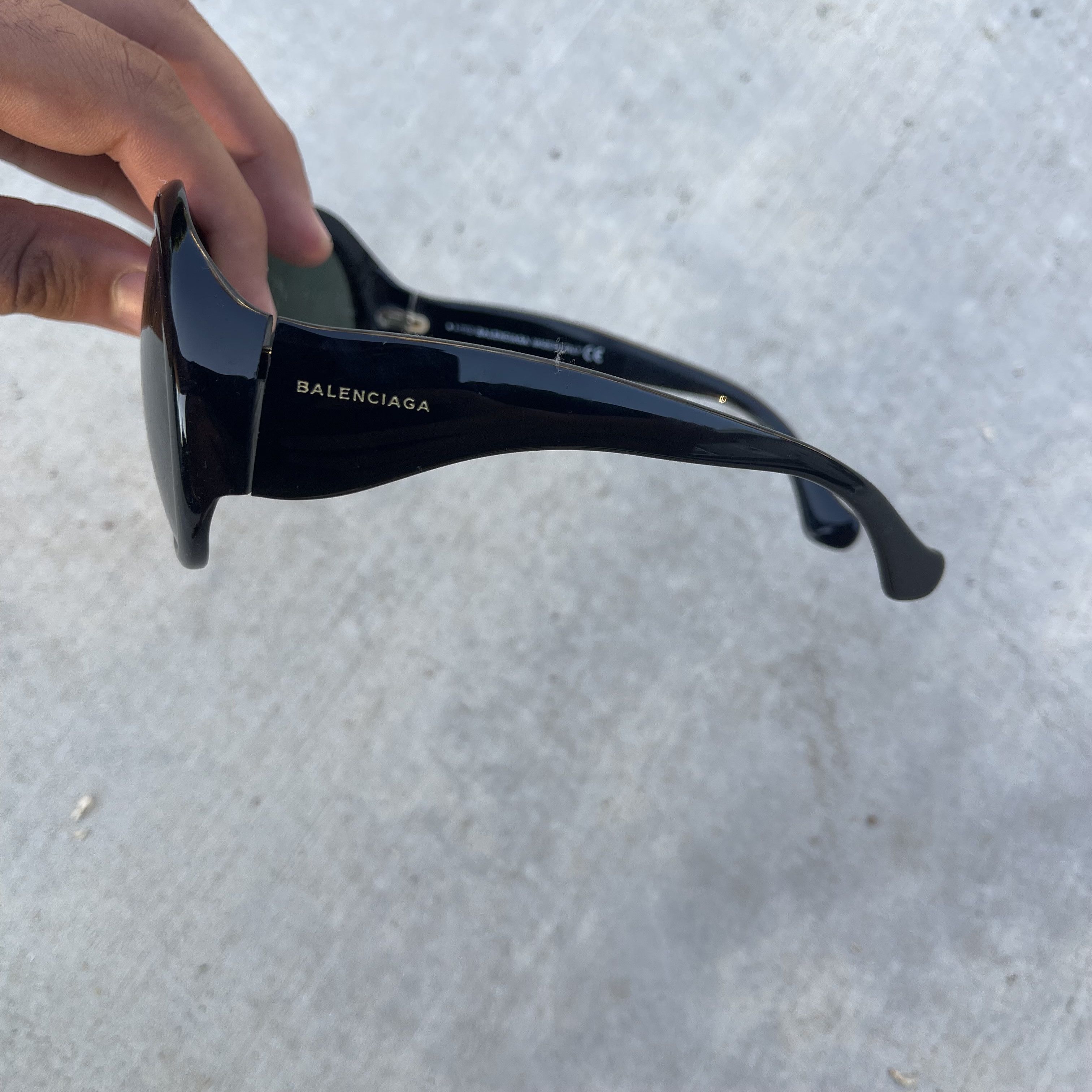 Balenciaga Balenciaga Round Sun Glasses Size ONE SIZE - 3 Thumbnail