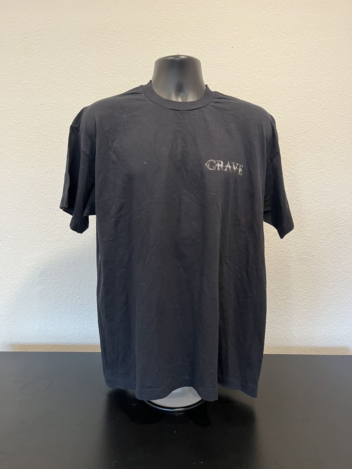 Band Tees × Vintage Grave band shirt vintage 90s death metal Size US M / EU 48-50 / 2 - 1 Thumbnail