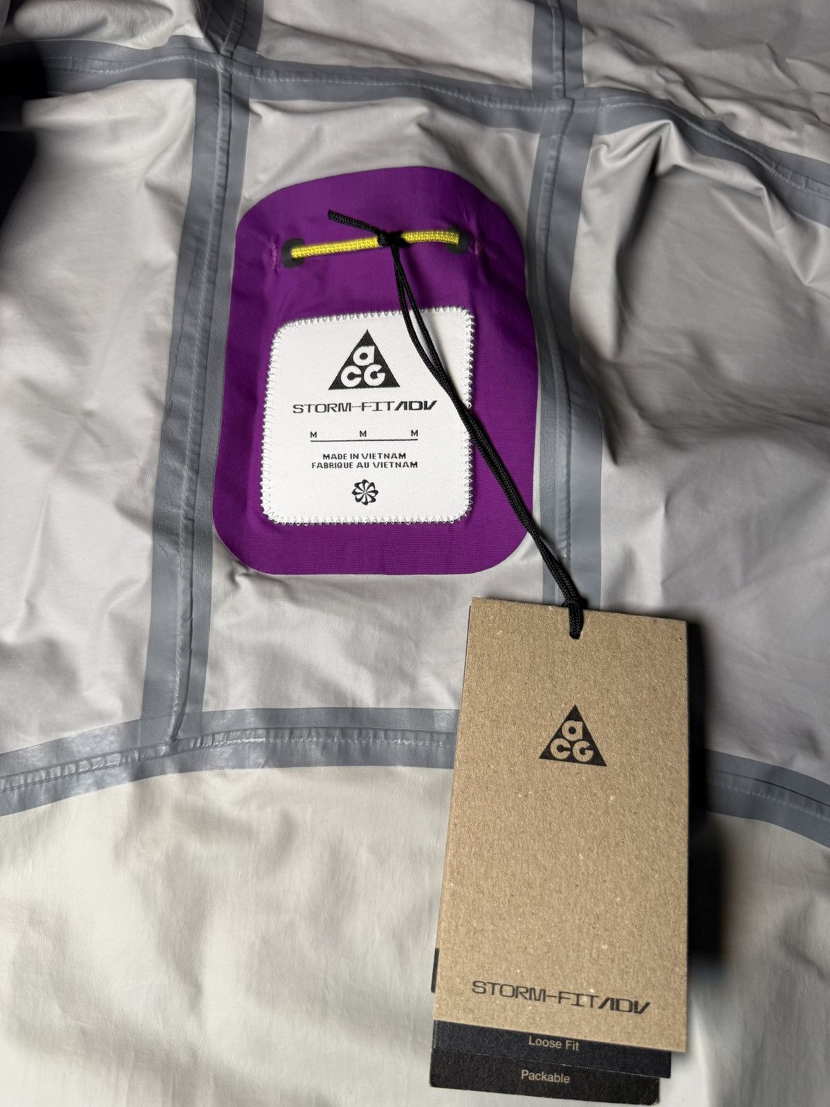 Nike ACG Nike ACG MORPHO Storm-Fit ADV Rain Windbreaker Anorak Jacket Size US M / EU 48-50 / 2 - 8 Thumbnail