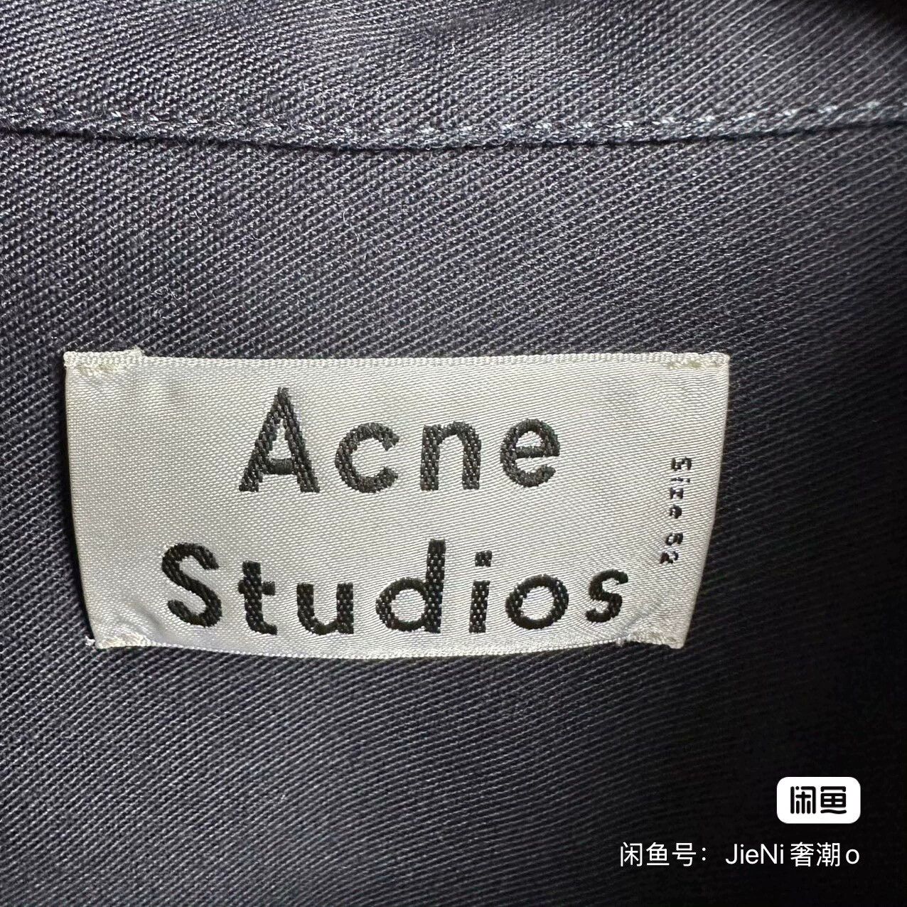 Acne Studios Acne Studios navy blue shirt jacket size 52 99new Size US L / EU 52-54 / 3 - 3 Thumbnail
