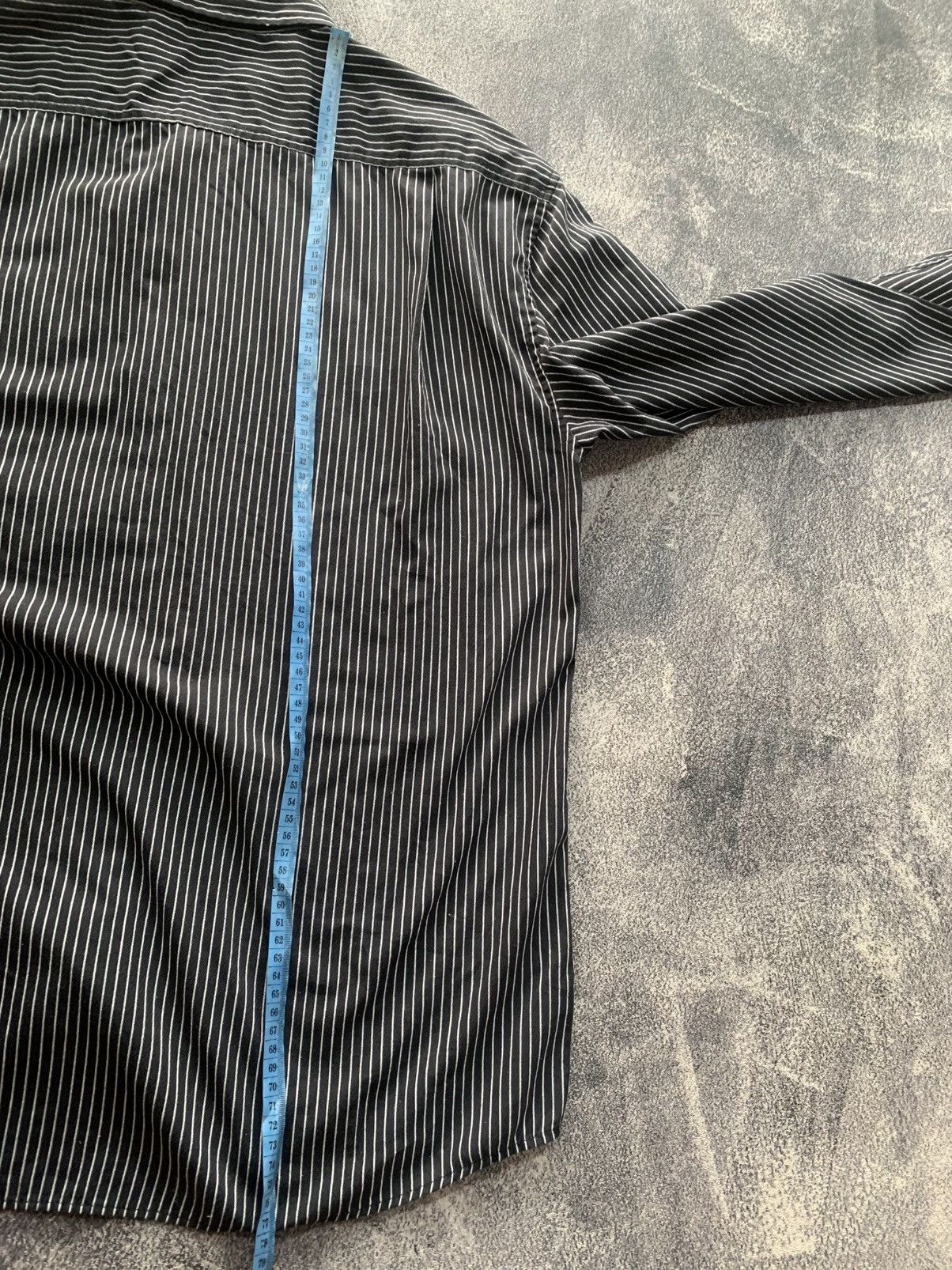 Yohji Yamamoto Button Shirt SACSNY Y'SACCS Striped Japanese Size US XL / EU 56 / 4 - 9 Thumbnail