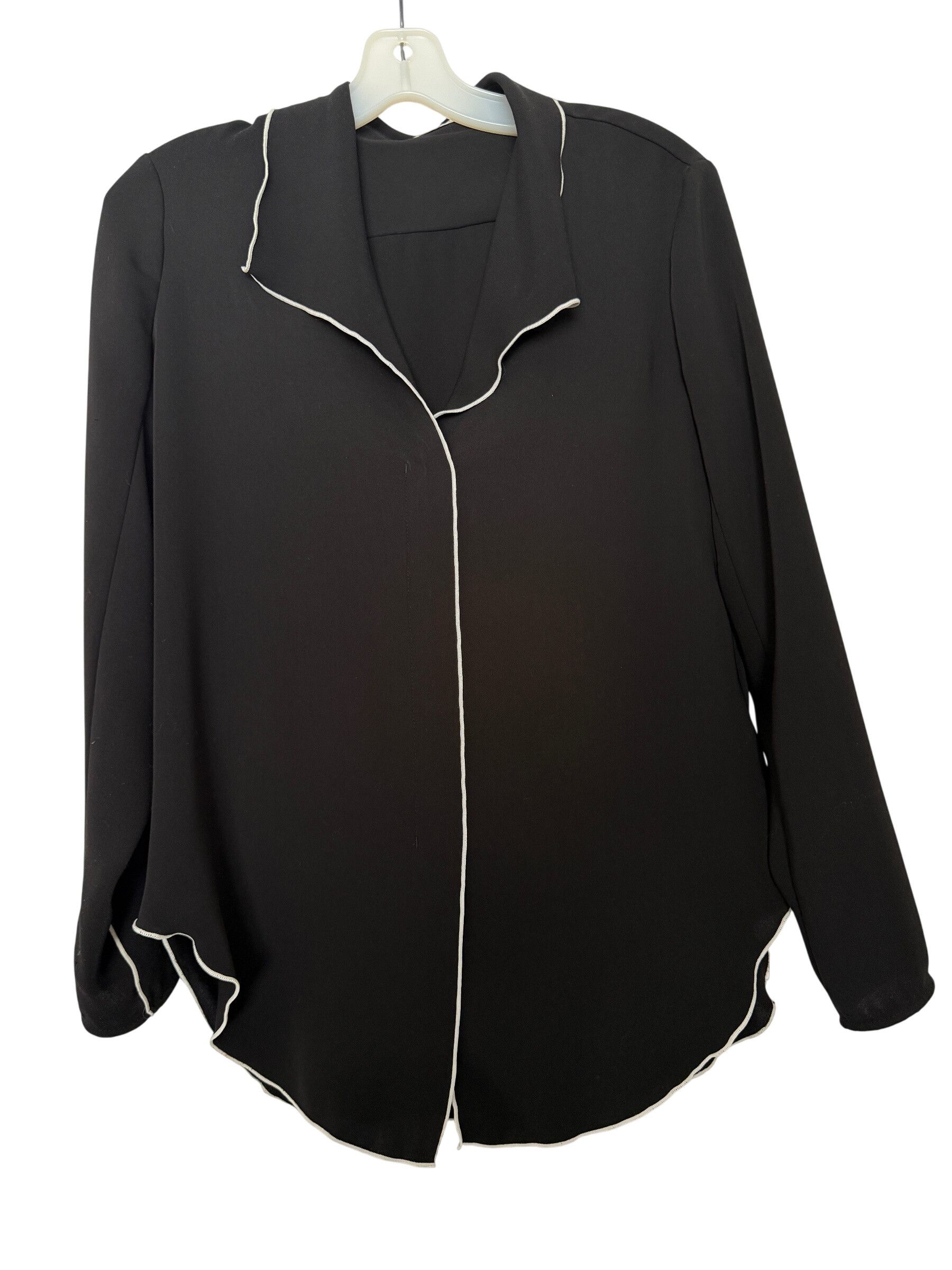 Aritzia Aritzia Babton Rena Blouse Long Sleeves XS Size XS / US 0-2 / IT 36-38 - 3 Thumbnail