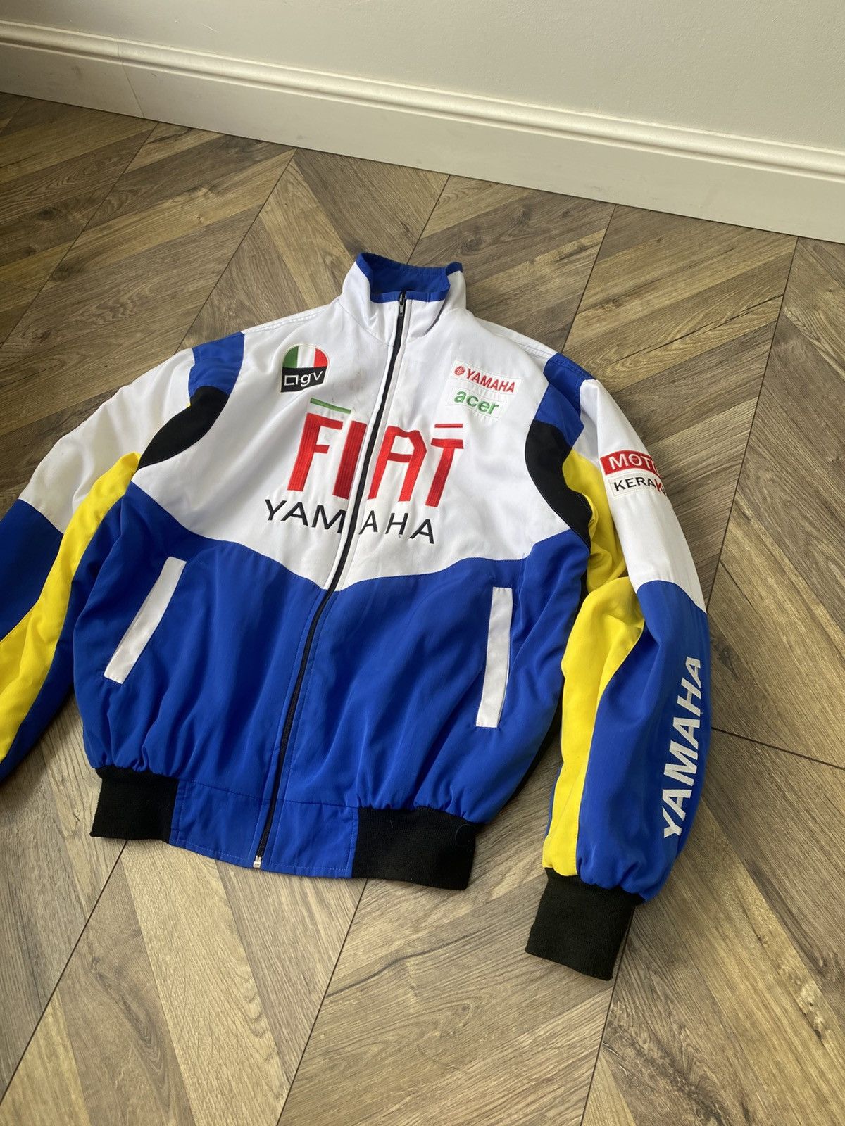 Yamaha Vintage Fiat Yamaha Y2K Racing Jacket Size US XL / EU 56 / 4 - 4 Thumbnail