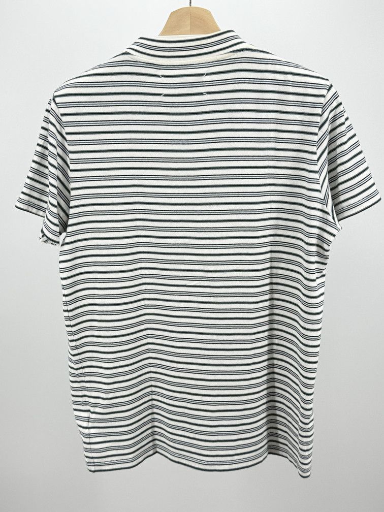 Maison Margiela Striped Mockneck T-Shirt Size US S / EU 44-46 / 1 - 2 Thumbnail