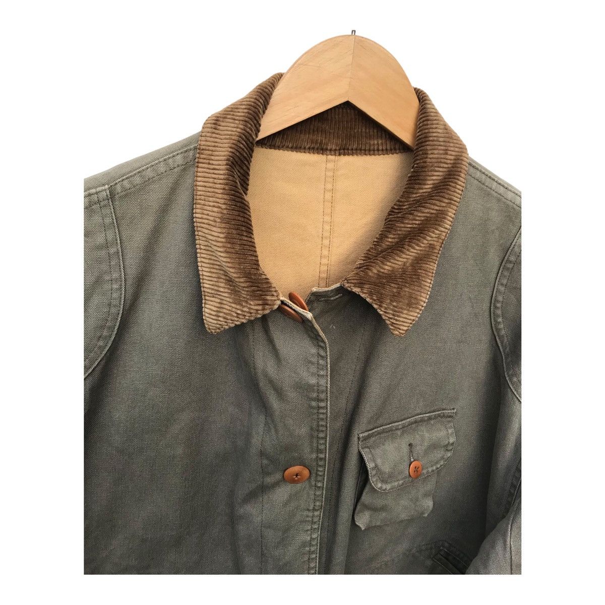 Polo Ralph Lauren Vintage Polo Ralph Lauren Riversible Field Coat Heavy Jacket Size US L / EU 52-54 / 3 - 17 Thumbnail