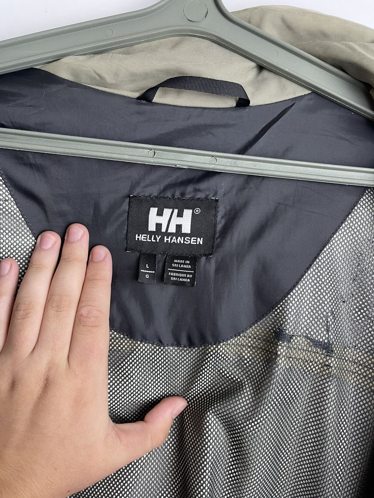 Helly Hansen × Vintage Vintage Helly Hansen Gorpcore Light Jacket Rain True Fade Size US XL / EU 56 / 4 - 14 Thumbnail