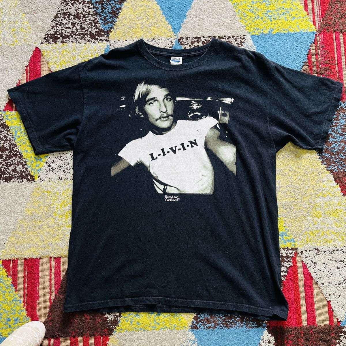 Universal Studios × Vintage Vintage Matthew McConaughey Dazed And Confused Movie TShirt Size US L / EU 52-54 / 3 - 13 Thumbnail
