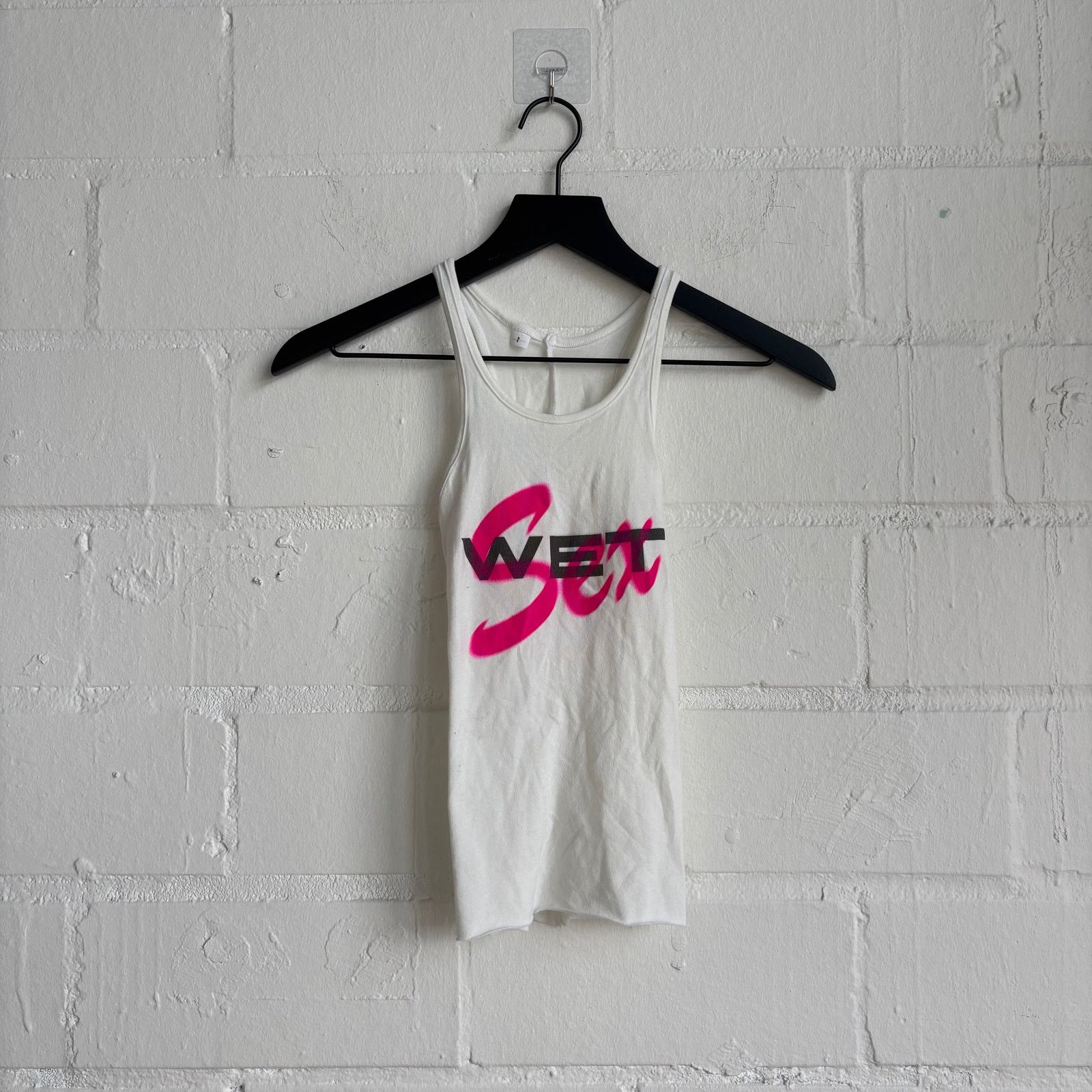 Mowalola × Yeezy (3) Yeezy Mowalola Wet Tank Top | Grailed