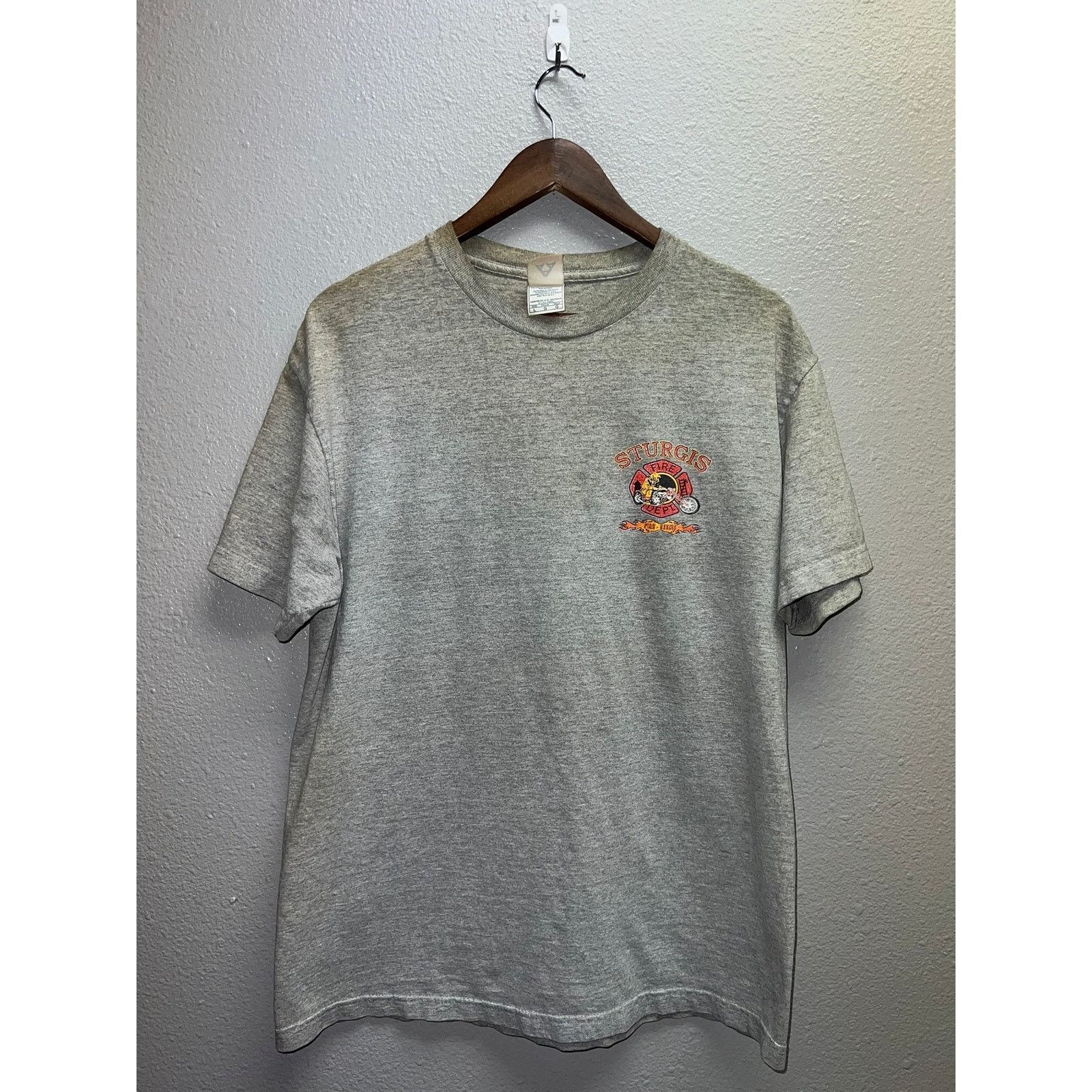 Vintage Vintage Sturgis Dragon Shirt Fire Rescue Fire Fighter VTG L Size US L / EU 52-54 / 3 - 2 Thumbnail