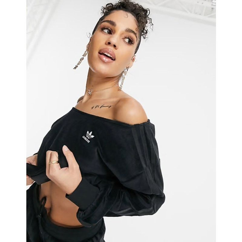 Adidas Adidas Off The Shoulder Hotsell Cropped Sweater Womens XS Size XS / US 0-2 / IT 36-38 - 1 Thumbnail