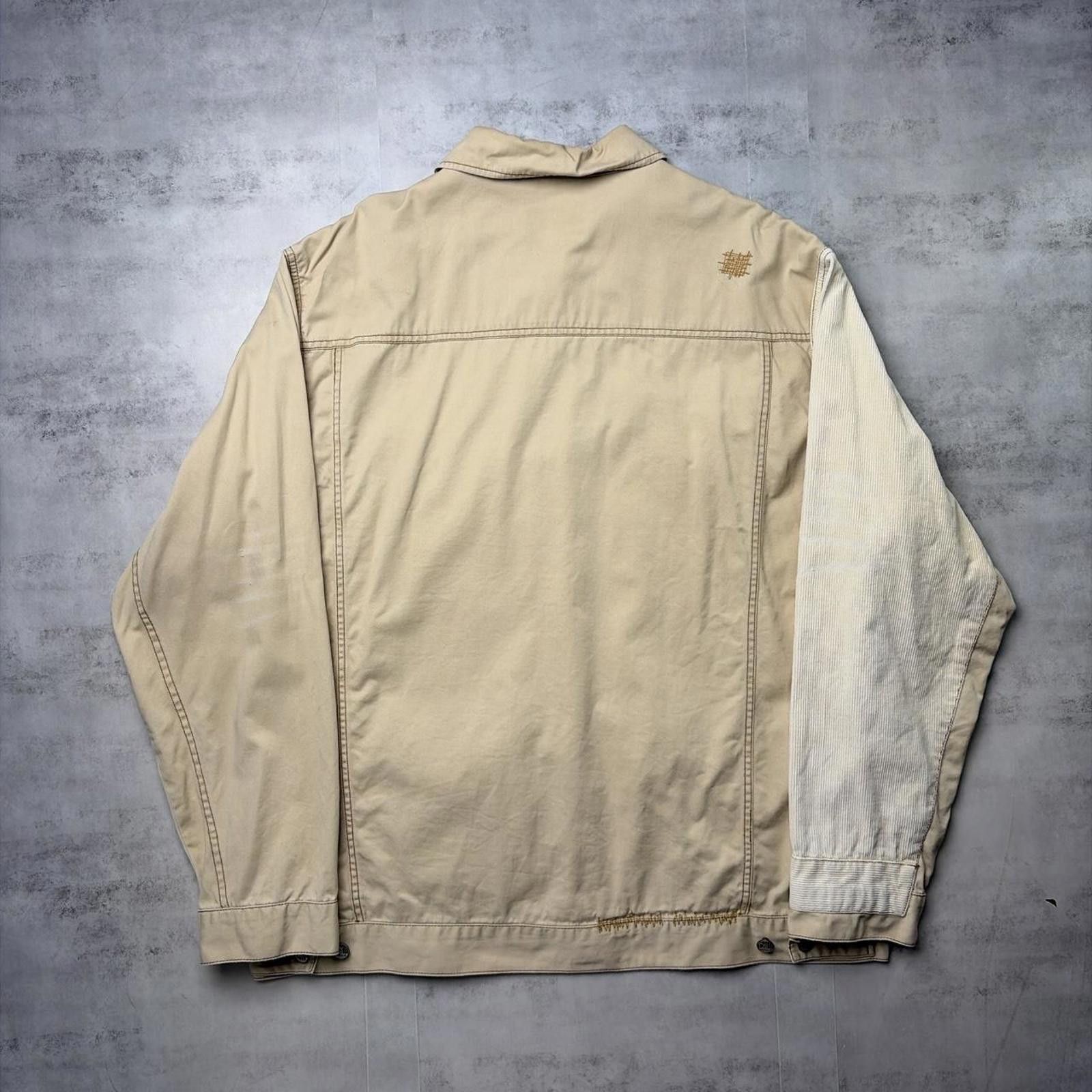 Other Y2K Mecca USA Patchwork Corduroy Denim Trucker Jacket Size US XL / EU 56 / 4 - 7 Thumbnail