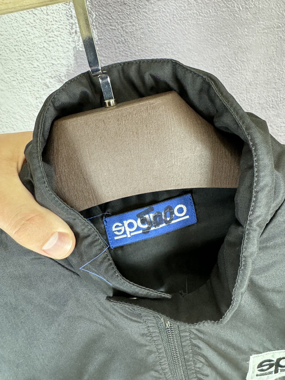Vintage Sparco 2 in 1 vintage racing France big logo nylon jacket Size US S / EU 44-46 / 1 - 9 Thumbnail