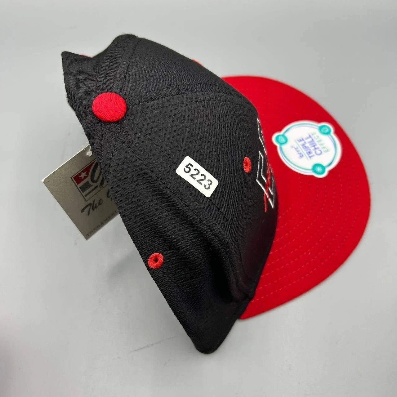 The Game East Mississippi Hat Men Black Red The Game Fitted Cap New M Size ONE SIZE - 9 Thumbnail