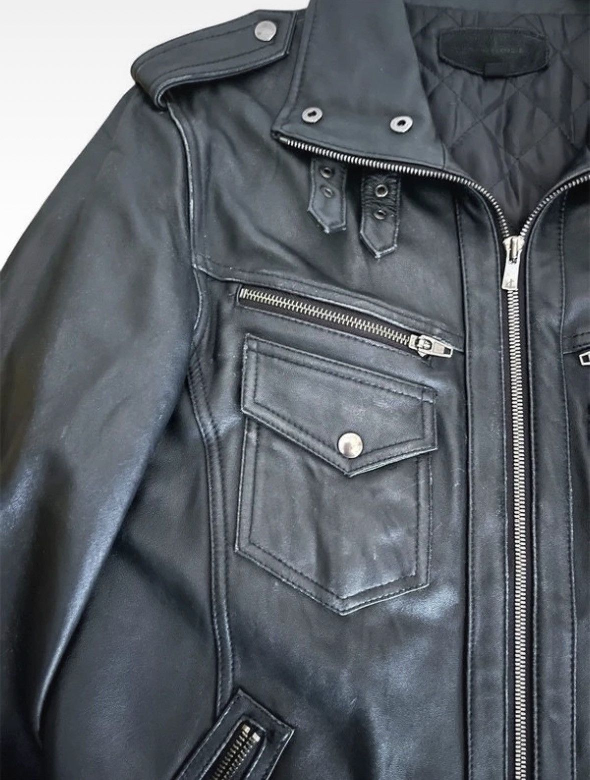 JACKROSE JACKROSE sheepskin leather jacket Size US L / EU 52-54 / 3 - 6 Thumbnail