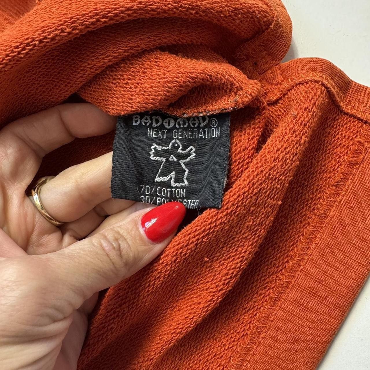 Vintage Bad + Mad Vintage Long Sleeve T-shirt Men's Size SOrange Size US S / EU 44-46 / 1 - 3 Thumbnail