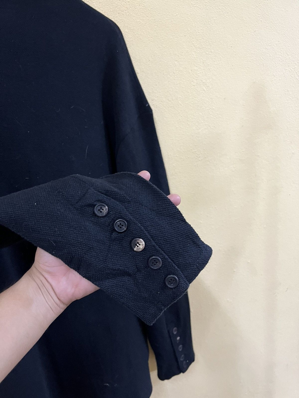 Designer × Yohji Yamamoto YOHJI YAMAMOTO LONG SLEEVED SHIRT Size US XL / EU 56 / 4 - 8 Thumbnail